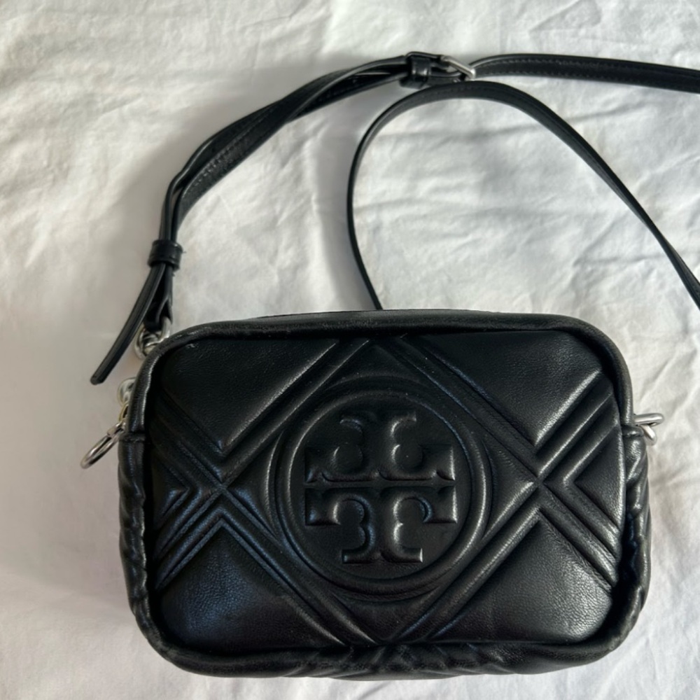 Tory Burch Small Quilted Crossbody with two compartments